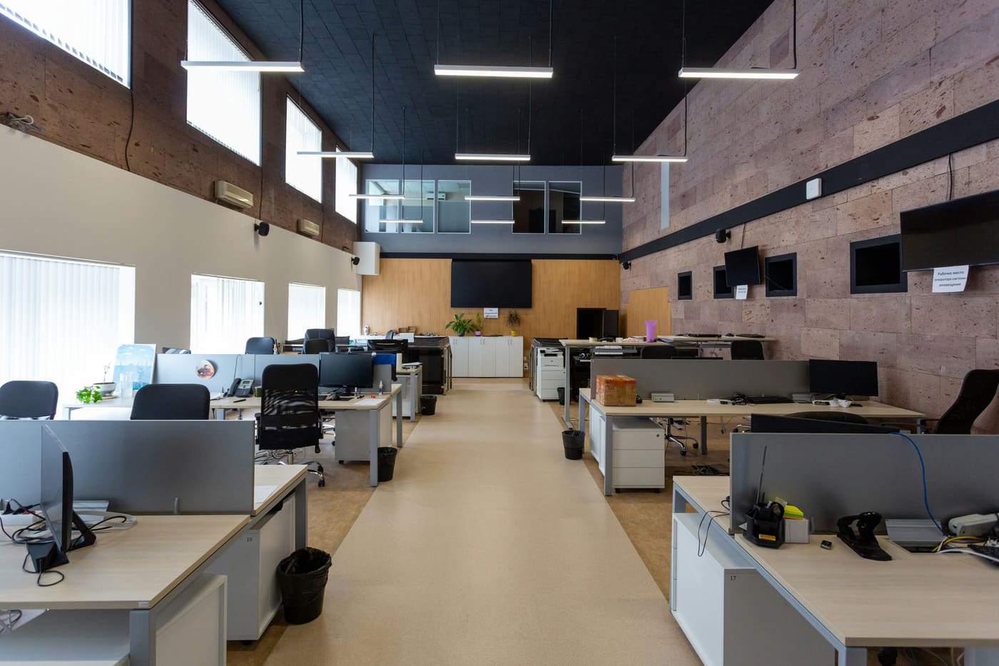 Fully fitted-out managed office space